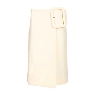Ami Skirts - female - Ami Paris - Midi Skirts - Beige - 2XS - Skirts