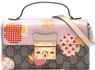 Gucci Pre-owned Padlock Satchel - Dames - Vintage Mini Tas - Veelkleurig - ONE Size - Vintage