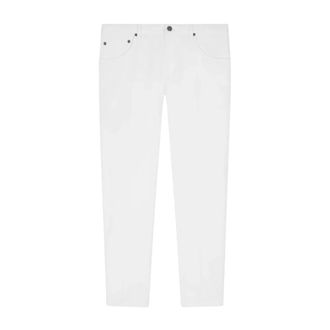 Dondup Brighton Carrot Jeans - male - Dondup - Slim Fit Jeans - White - W36 - Jeans