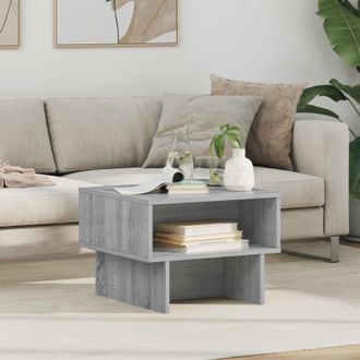 vidaXL Vidaxl Tavolino Da Salotto Grigio Sonoma 48 X 46 X 35 Cm