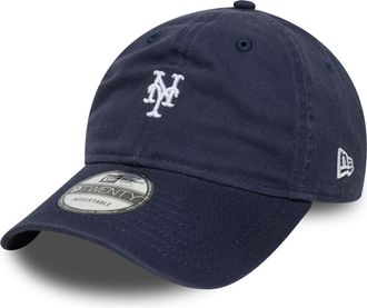 New Era MLB 9twenty New York Mets Washed Mini Logo Cap Blue OSFM/Men Without Gender