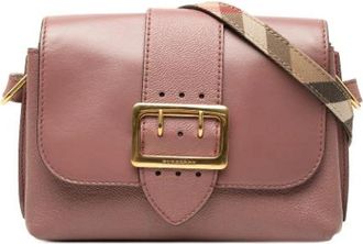 Burberry Pre-owned Medley Buckle Crossbody Bag - - Pre-owned - Donna - Rosa - ONE SIZE