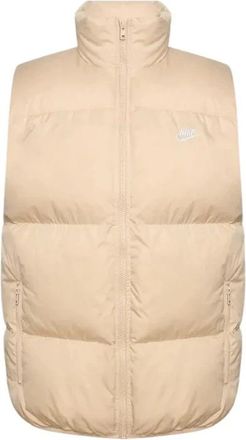 Nike Club Prima Loft Puffer Vest - Heren - Bodywarmers - Beige - L - Polyester - Fitness
