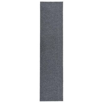 vidaXL Vidaxl - Alfombra De Pasillo Atrapa Suciedad 100x450 Cm Gris