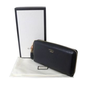 Gucci Black Long Wallet (Bi-Fold) (Pre-Owned)