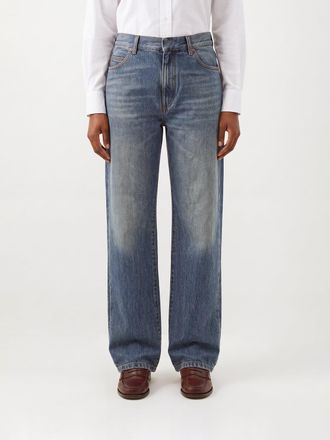 Maison Margiela Jeans Woman color Blue