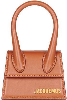Jacquemus Le Chiquito Mini Leather Brown Calfskin Handbag (Pre-Owned)