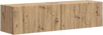 vidaXL TV Wall Cabinet 2 pcs Artisian Oak 60 x 31 x 29.5 cm vidaXL
