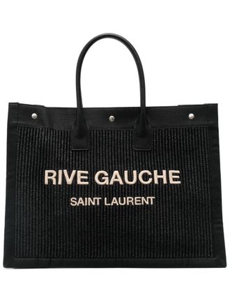 Saint Laurent Rive Gauche shopper - Zwart