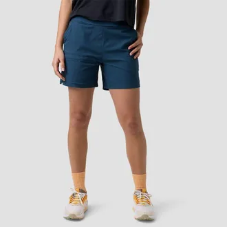 Backcountry Wasatch Ripstop 5 Pull-On Short - Womens in Midnight Blue at Nordstrom, Size Xx-Large