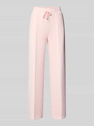 Joop Sweatpants mit Label-Applikation Modell Talila in Hellrosa, Gr&ouml;&szlig;e 34