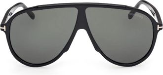 Tom Ford Sunglasses Ft1211 01 N Vladimir Black/Green Men