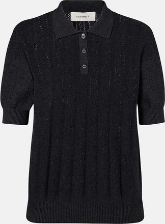 Lisa Yang Polo Cristine in cotone e cashmere