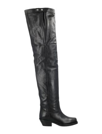 Isabel Marant Black Over-The-Knee Boots