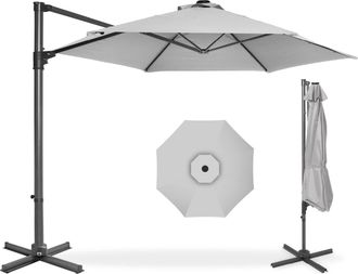 Best Choice Products 10ft 360&deg; Rotating Cantilever Offset Hanging Patio Umbrella