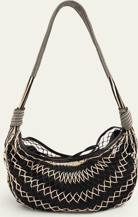 Christophe Lemaire x Filt Mens Nylon Net Croissant Bag