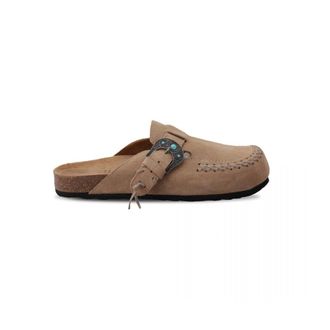 Taji Schoenen, Dames, Bruin, 39 EU, Leer, Sabot Cruz