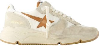 Golden Goose Running Sneakers - Golden Goose Deluxe Brand - Synthetic - White