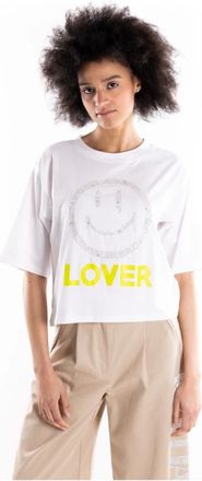 Brand Unique Donna, Top, Bianco, S, new