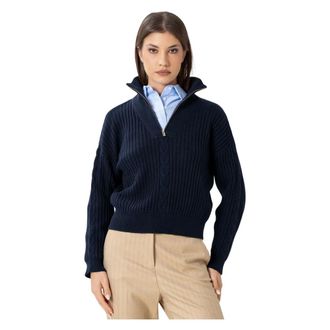 Kocca Ribbed Pleated Drop Neck Jumper
