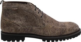 Floris Van Bommel DE Floter 01.08 - Heren - Veterlaarzen - Grijs - 42 2/3 EU - Schoenen