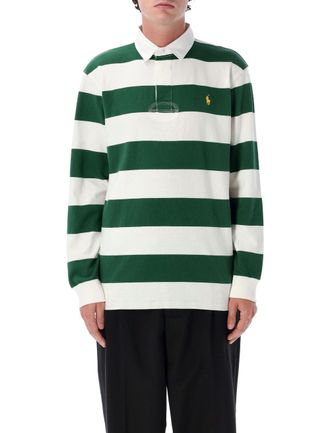 Polo Ralph Lauren Striped Long-Sleeve Polo Shirt