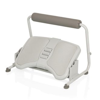 hjh OFFICE Reposapi&eacute;s Pl&aacute;stico Gris Claro