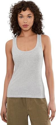 Faherty Featherweight Freestyle Tank Top Womens Clothing Light Grey Heather : XL, Elastane/Lyocell/Tencel
