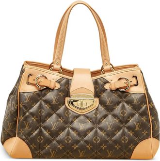 Louis Vuitton Borsa a spalla Etoile Monogram trapuntata - Marrone