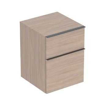 Keramag Keramag - Geberit Icon Armario Lateral, 2 Cajones, 45x60x47,6 Cm, 502315