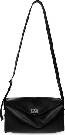 Balenciaga Le 7 Medium Shoulder Bag - Dames - Tassen - Zwart - Maat: ONE Size Zijde
