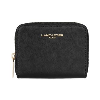 Lancaster Sierra Pm Portemonnee - Dames - Accessoires - Zwart - Maat: ONE Size Leer