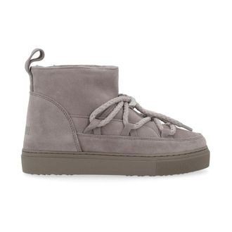 INUIKII Winter Boots, female, Gray, Size: 10 US Classic Low Winter Boots