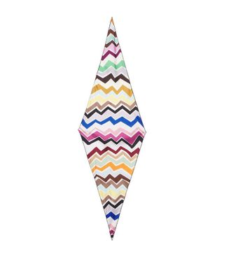 Missoni Multicolor Zigzag Pattern Scarf