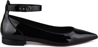 Christian Louboutin Lock ballerinas Zwart