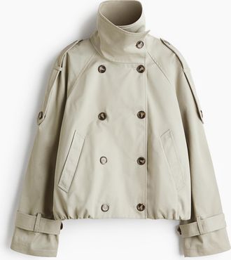 H&M Trenchjacke - Helles Greige
