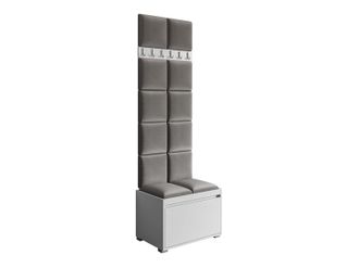 Habitat et Jardin Conjunto Para Recibidor Comfivo Pinus Vii, Blanco + Manila 16, 207x65x34cm, Tapiz, Aglomerado Laminado, Montada En La Pared, Colocada