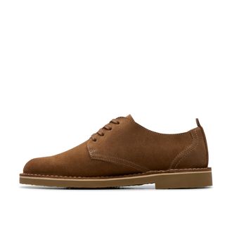 Clarks Mens Shepton Low, Cola Suede, 6.5 UK