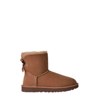 UGG Winter Boots, female, Brown, Size: 8 US Mini Bailey Bow II