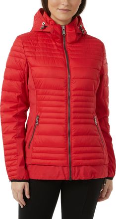 Pajar Womens Makani Channel Quilted Light Weight Mixed Media Jacket
