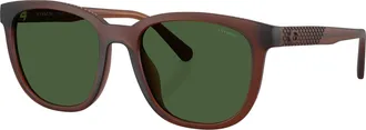 Coach Womens 54 mm Milky Caramel Sunglasses