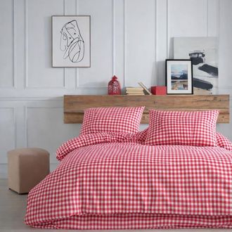 Blanc Avenue Juego de funda de edred&oacute;n 200x200 cm+ 2 fa 65x65 cm 100% algod&oacute;n