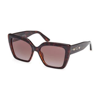 Guess Sunglasses, unisex, Brown, Size: 55 MM Stylish Model 5552F