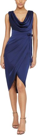 Theia Stephanie Wrap Dress