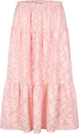 Lollys Laundry Isla LL Maxi Rok - Dames - Maxi Rokken - Roze - XL - Rokken