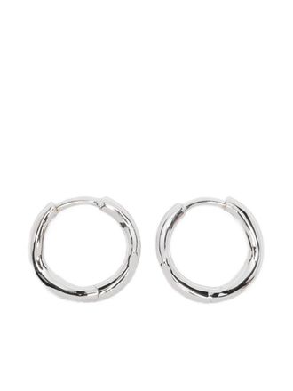 Shaun Leane Thorn mini hoop earrings - Silver