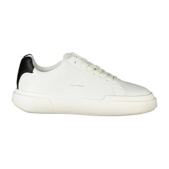 Calvin Klein Dames, Schoenen, Wit, Maat: 37 EU Leer