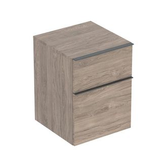 Keramag Keramag - Geberit Icon Armario Lateral, 2 Cajones, 45x60x47,6 Cm, 502315