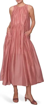 Melloday Pocket Tent Dress in Dusty Rose at Nordstrom Rack, Size Medium