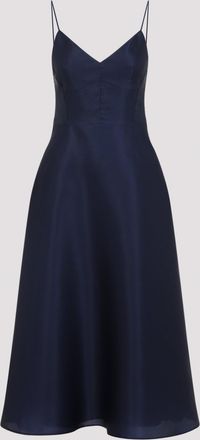 Alberta Ferretti Alberta Ferretti drievoudige organza midi-jurk